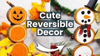 Reversible DIY Room Decor | Fall & Winter | Crafty