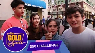 FIFTY DOLLARS NA PANG SHOPPING? CHALLENGE ACCEPTED! | The Gold Squad