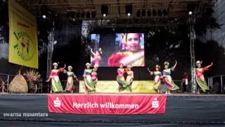 Cente Manis Dance, Swarna Nusantara @Burg-Brandenburg Folklorelawine,Germany 2013
