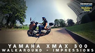 Yamaha XMax 300 - Walkaround - Initial Impression - Test Ride