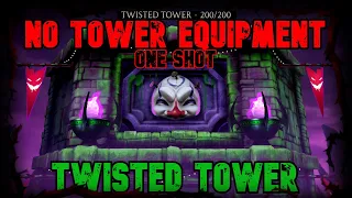 Безумная Башня 200 Битва  за Одну Попытку Без Снаряжения Башни!