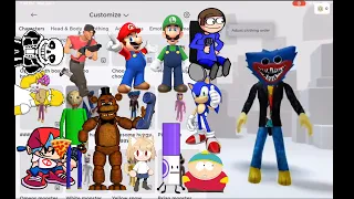 If random characters had Roblox! ("If ____ had Roblox" AI Voice Meme Compilation!)