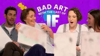 Can John Krasinski and the cast of IF take on our Bad Art challenge? | IF