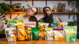 Vegan chicken nugget taste test | vegan showdown with 10 brands! + BONUS!