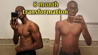 ** Skinny transformation in ONLY 8 MONTHS **