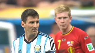 Lionel Messi vs Belgium - FIFA World Cup 2014 - 1080i.