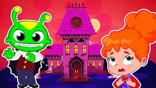 I See A Monster! | Fun Halloween Songs and Cartoons for Kids 🎃 | Groovy The Martian