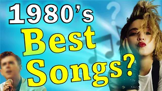 1980's Best Selling Songs🎶Guess The Song Music Quiz🎵
