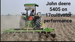 John deere 4WD 5405 performance review 17 cultivator के उड़ा दिए तोते