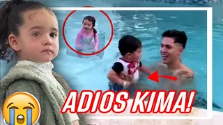 Kima y Juanito SE PELEAN en LA ALBERCA! 🔴 😳 (JUAN LA ASUSTO) #kima #minijd