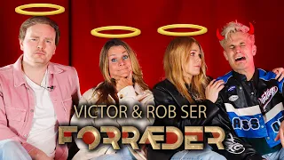 Victor griner på TV igjen og Rob blir stemt ut!😭 - Forræder React Ep. 6