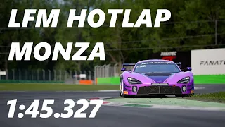 ACC MONZA LFM LAP RECORD + SETUP | MCLAREN 720s GT3 EVO | 1:45.327 | 1.9.5