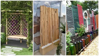 Garden solutions to ensure the privacy of your yard and country house plot!