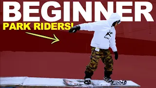 Beginner guide to the terrain park safety, etiquette and progression