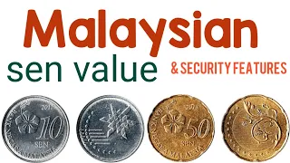 Bank negara Malaysia 50 Sen 10 Sen value मलेशियन 50सेन  ओर 10 सेन कीमत और उसमे छुपे राज़