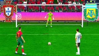 FIFA 24 - PORTUGAL VS ARGENTINA I PENALTY SHOOTOUT I FINAL FIFA WORLD CUP QATAR 2022 I