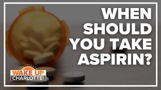 Taking aspirin at night isn't better than taking it during the day