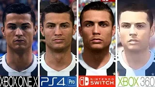 FIFA 19 | Xbox One X VS PS4 Pro VS Nintendo Switch VS Xbox 360 | Graphics Comparison