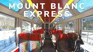 MONT BLANC EXPRESS | Em viagem no Monte Branco Expresso da Suiça a França pelo vale de Chamonix