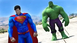 SUPERMAN VS HULK - DEATH BATTLE !!!