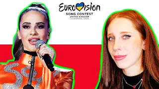 LET'S REACT TO POLAND'S SONG FOR EUROVISION 2023 // BLANKA "SOLO"