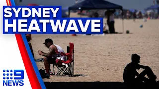 Thousands flocked to beaches during Sydney heatwave | 9 News Australia