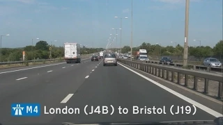 [GB] M4, London (J4B) to Bristol (J19)