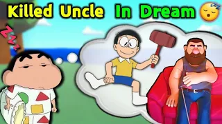 Shinchan And Nobita Killed Uncle in Dream 😴 || 😂 Funny Game
