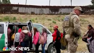 Number of migrants illegally crossing the border is rising