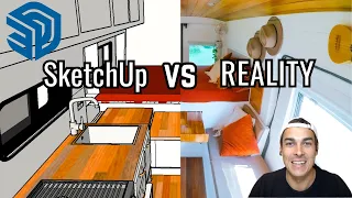 The Ultimate QUICK SketchUp Tutorial for Van Building