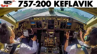 Piloting BOEING 757 out of ICELAND