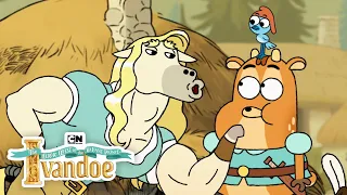 The Prince and The Show-Off Stallion 🐎 | Ivandoe | Cartoon Network