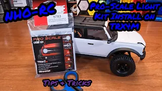 How To: Install the Pro-Scale Light kit in the Traxxas TRX4M Bronco