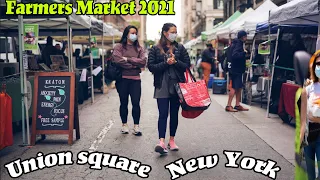 Union Square New York & Union Square Farmers Market NYC