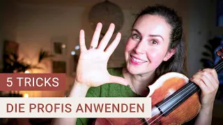 5 Tricks, die Geigen-Profis anwenden (und du noch nicht?)