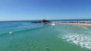 Surfing at Currumbin Alley - DJI Phantom 3