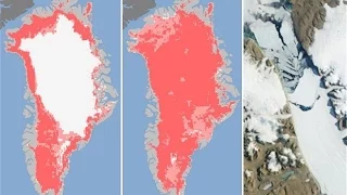 Гренландия потеряла 1 триллион тонн льда за последние 4 года