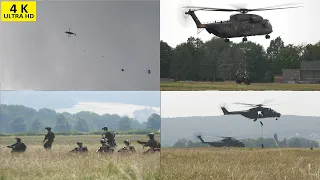 Angriff und Einnehmen eines Flugplatzes #TDBW Darstellung Gefechtsbild Luftbeweglichkeit Bundeswehr