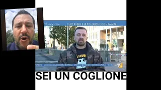 CHEF RUBIO INSULTA SALVINI IN DIRETTA TV