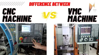 Difference between CNC and VMC Machine | CNC AND VMC MACHINE में क्या अन्तर है | RVM CAD Faridabad
