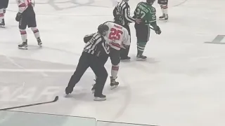 Derek Parker and Patrick Bordeleau rematch, Jonquière vs Laval, Oct 20th 2023