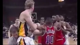 30 Minutes of Rare Old School NBA Heated Moments Part 14