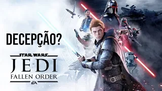 Star Wars Jedi Fallen Order é DECEPCIONANTE? | Minha Opinião Sincera do Jogo