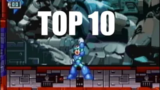 TOP 10 Hardest Mavericks BUSTER ONLY on PS1 | Mega Man X4 X5 X6 Playstation