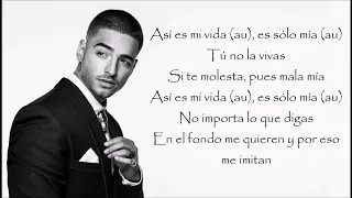 Maluma - Mala Mia [LYRICS/LETRA]