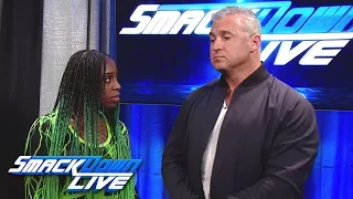 Naomi demands a match with Lana at WWE Money in the Bank: SmackDown LIVE, June 6, 2017