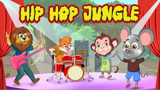 Hip Hop Jungle | English Moral Story | English Cartoon | Animal Story | Mahacartoon Tv English