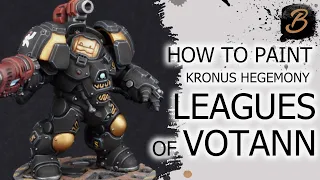 HOW TO PAINT KRONUS HEGEMONY LEAGUES OF VOTANN: A Step-By-Step Guide