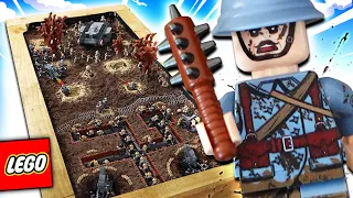 LEGO WW1 Trenches in REAL MUD!?