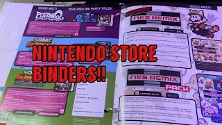 Nintendo Store Binders!